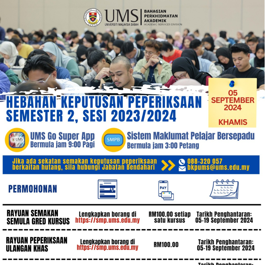 HEBAHAN KEPUTUSAN PEPERIKSAAN SEMESTER 2 SESI 2023/2024